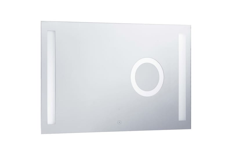 Badrumsspegel LED med touch-sensor 100x60 cm - Silver - Badrumsspegel - Badrumsspegel med belysning