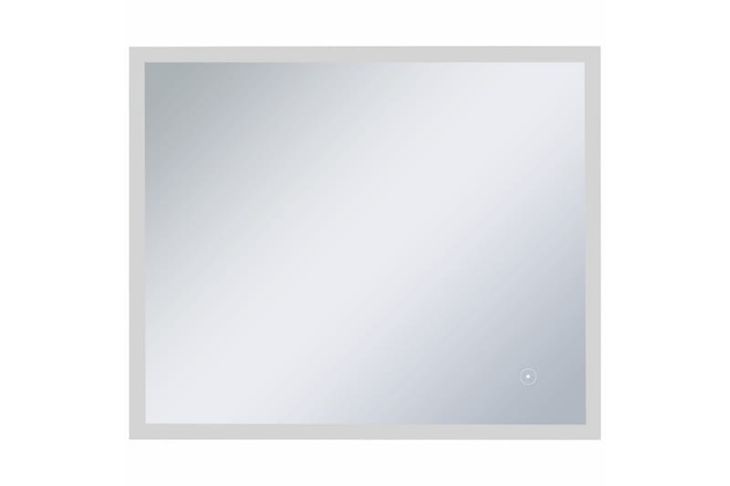 Badrumsspegel LED med touch-sensor 60x50 cm - Silver - Inredning & dekor - Speglar - Badrumsspegel