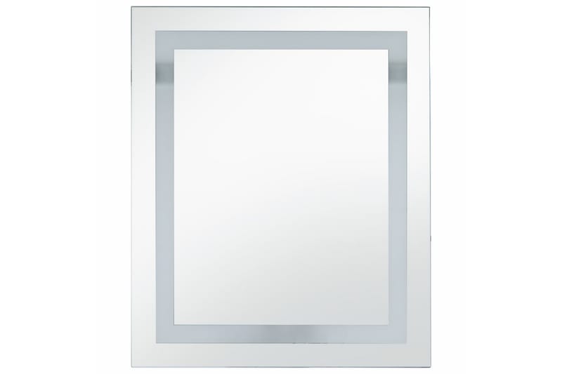 Badrumsspegel LED med touch-sensor 60x80 cm - Silver - Inredning & dekor - Speglar - Badrumsspegel