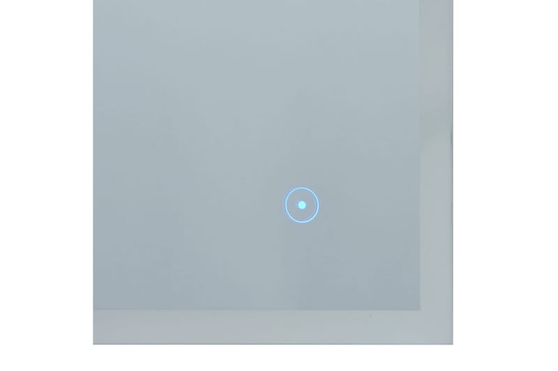 Badrumsspegel LED med touch-sensor 80x60 cm - Silver - Inredning & dekor - Speglar - Badrumsspegel