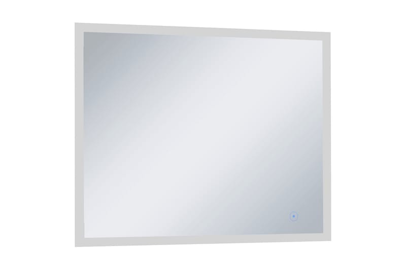 Badrumsspegel LED med touch-sensor 80x60 cm - Silver - Inredning & dekor - Speglar - Badrumsspegel
