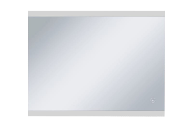 Badrumsspegel LED med touch-sensor 80x60 cm - Silver - Inredning & dekor - Speglar - Badrumsspegel