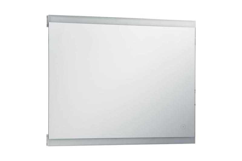 Badrumsspegel LED med touch-sensor 80x60 cm - Silver - Inredning & dekor - Speglar - Badrumsspegel