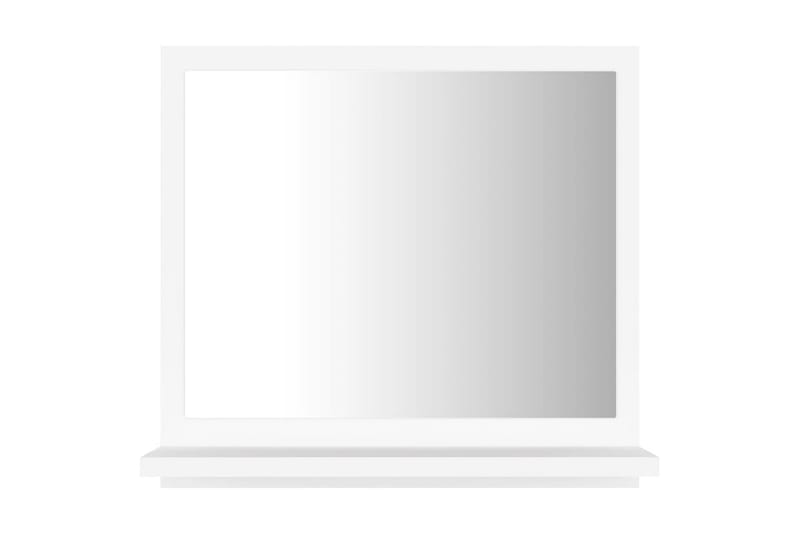 Badrumsspegel vit 40x10,5x37 cm spånskiva - Vit - Inredning & dekor - Speglar - Badrumsspegel
