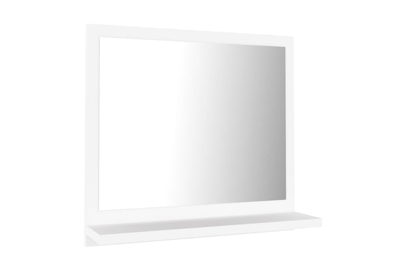 Badrumsspegel vit 40x10,5x37 cm spånskiva - Vit - Inredning & dekor - Speglar - Badrumsspegel