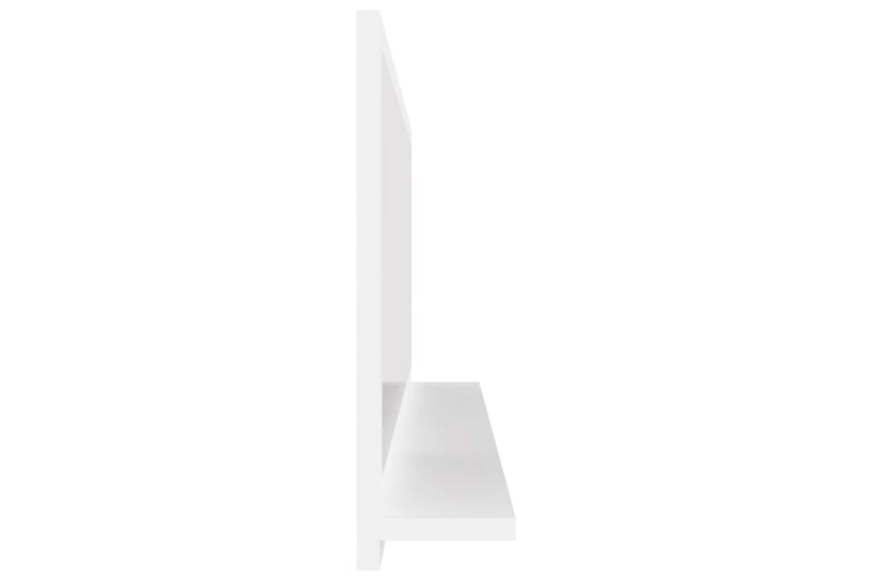 Badrumsspegel vit 90x10,5x37 cm spånskiva - Vit - Inredning & dekor - Speglar - Badrumsspegel
