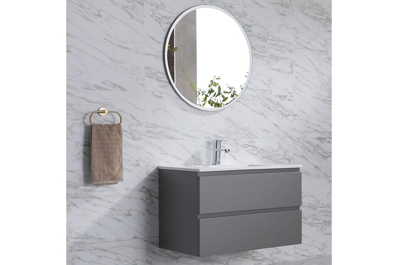 BATHLIFE ROA Spegel 700 Grå - Inredning & dekor - Speglar - Badrumsspegel