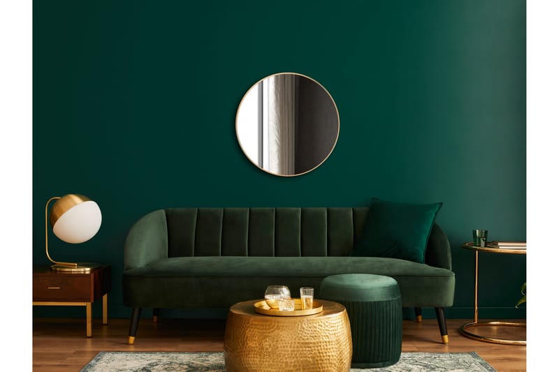 BOTTANE Spegel 80 cm Rund - Inredning & dekor - Speglar - Badrumsspegel