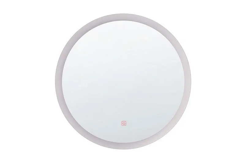 Cutberto Spegel LED-belysning - Silver - Inredning & dekor - Speglar - Badrumsspegel