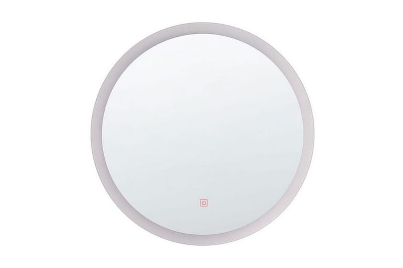 Cutberto Spegel LED-belysning - Silver - Inredning & dekor - Speglar - Badrumsspegel