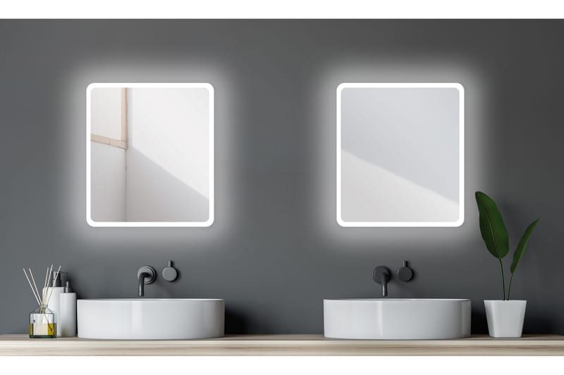 Dalkarl Spegel 40x45 cm - Silver - Inredning & dekor - Speglar - Badrumsspegel