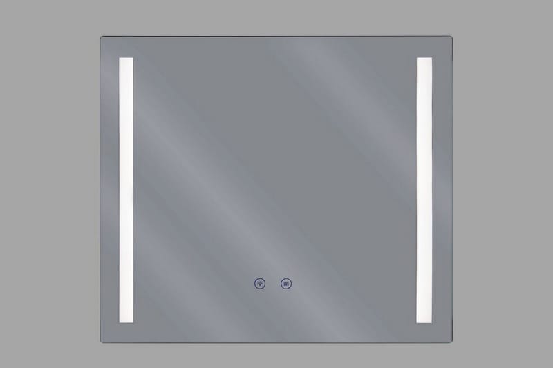 EASTES Spegel LED 60x70 cm Transparent - Badrumsspegel - Badrumsspegel med belysning