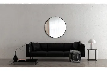 Gottsätter Spegel 100 cm Rund - Svart - Inredning & dekor - Speglar - Badrumsspegel