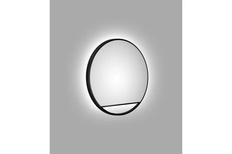 Gottsätter Spegel 60 cm Rund - Svart - Inredning & dekor - Speglar - Badrumsspegel