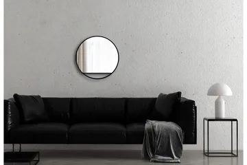 Gottsätter Spegel 60 cm Rund - Svart - Inredning & dekor - Speglar - Badrumsspegel