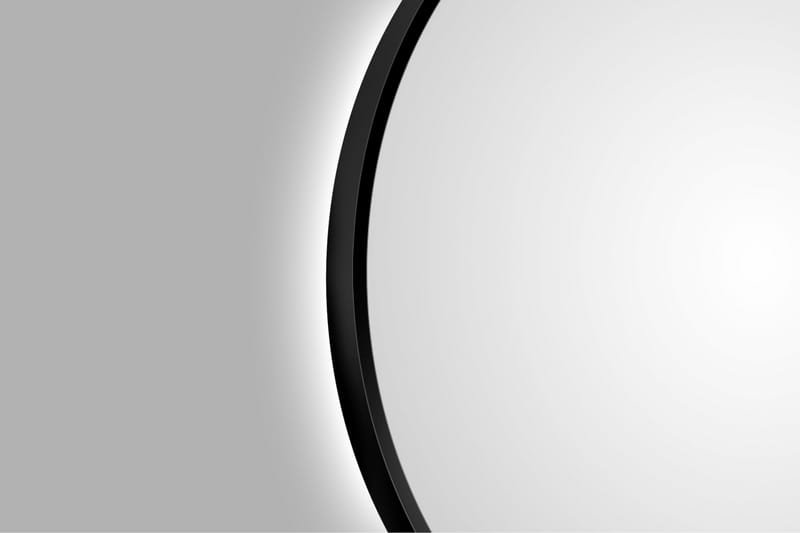 Gottsätter Spegel 80 cm Rund - Svart - Inredning & dekor - Speglar - Badrumsspegel