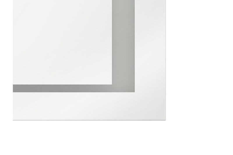 Heasandford Spegel LED 60x80 cm - Silver - Inredning & dekor - Speglar - Badrumsspegel