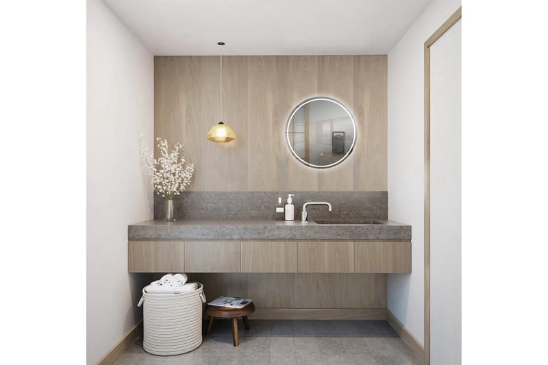 HJELLEN Väggspegel 60 cm - Inredning & dekor - Speglar - Badrumsspegel