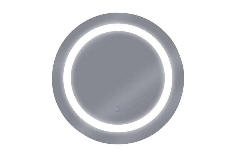 JILLYAN Spegel LED Rund 58x58 cm Silver - Inredning & dekor - Speglar - Badrumsspegel