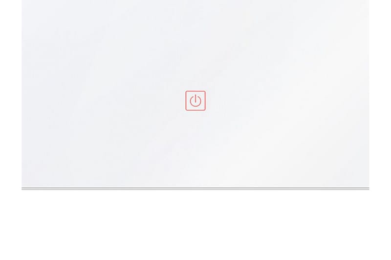 Kilmurray Spegel LED 60x80 cm - Silver - Inredning & dekor - Speglar - Badrumsspegel