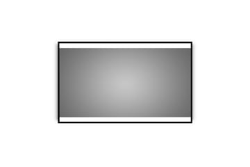 Knutby Badrumsspegel 120x70 cm LED-belysning - Svart - Inredning & dekor - Speglar - Badrumsspegel