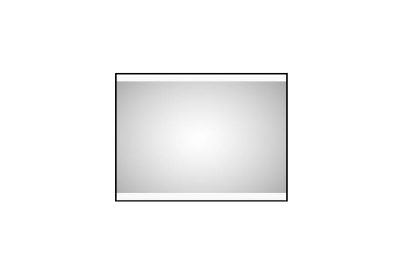 Knutby Badrumsspegel 80x60 cm LED-belysning - Svart - Inredning & dekor - Speglar - Badrumsspegel