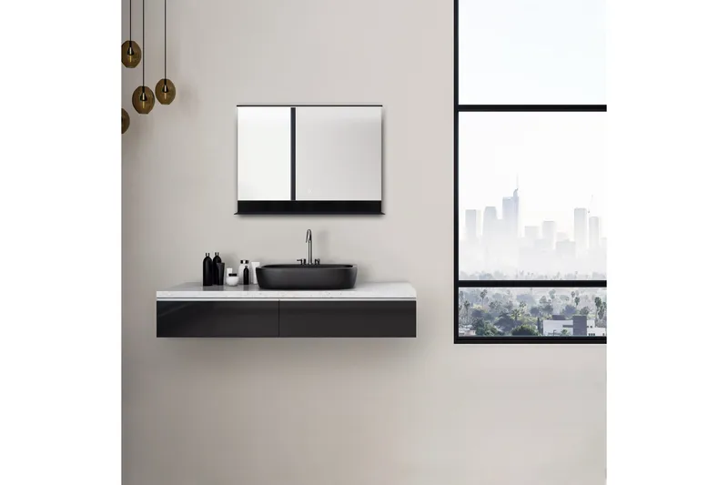 Knutby Väggspegel 60 cm - Inredning & dekor - Speglar - Badrumsspegel