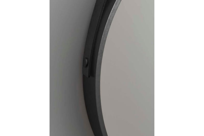 KOCKENHUS Spegel 55 cm Rund Svart/Guld - Inredning & dekor - Speglar - Badrumsspegel