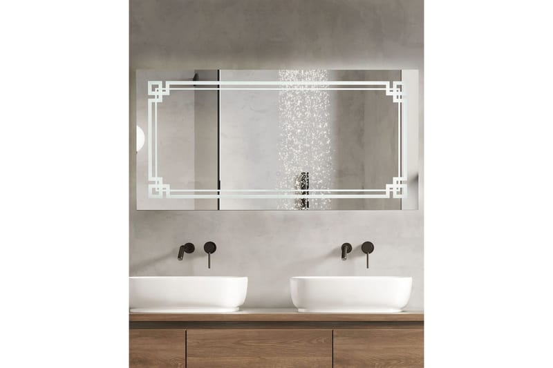 Badrumsspegel med LED Avranches - Inredning & dekor - Speglar - Badrumsspegel