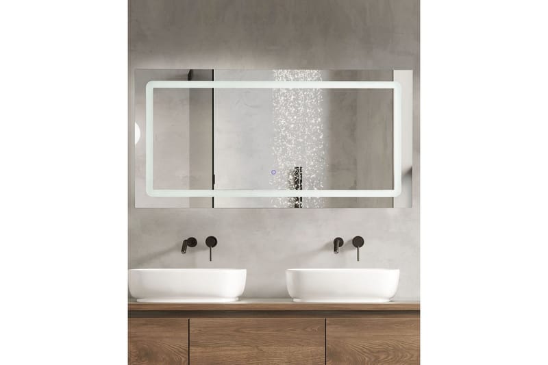 Badrumsspegel med LED Benouville - Inredning & dekor - Speglar - Badrumsspegel