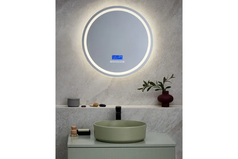 Badrumsspegel med LED Brognon - Inredning & dekor - Speglar - Badrumsspegel