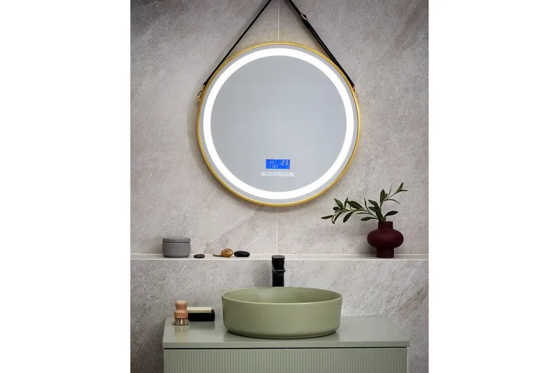 Badrumsspegel med LED Darois - Inredning & dekor - Speglar - Badrumsspegel