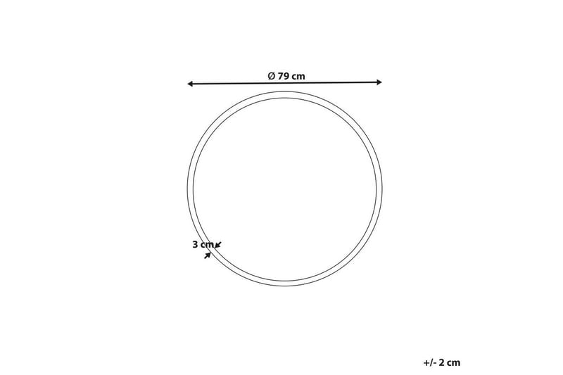 Badrumsspegel med LED Deauville - Inredning & dekor - Speglar - Badrumsspegel