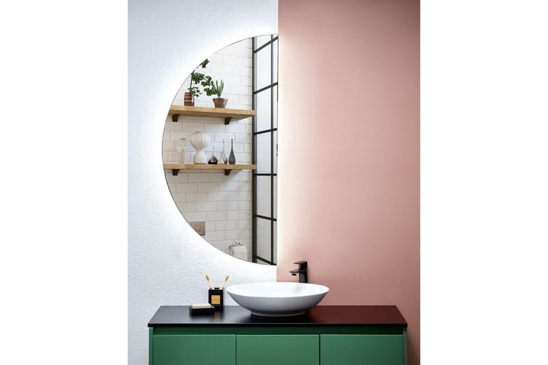 Badrumsspegel med LED Loue 60x4x120 cm - 60x4x120 cm - Inredning & dekor - Speglar - Badrumsspegel