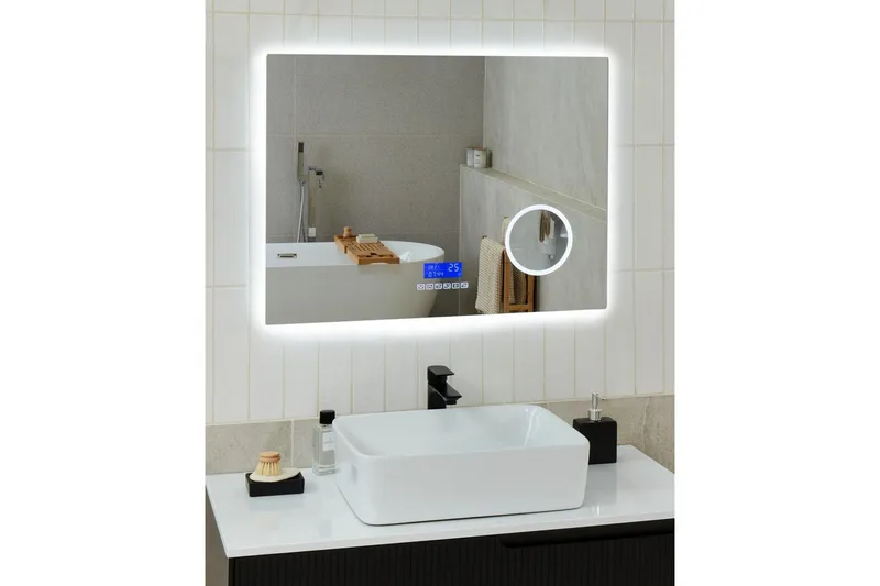 Badrumsspegel med LED Montaron - Inredning & dekor - Speglar - Badrumsspegel