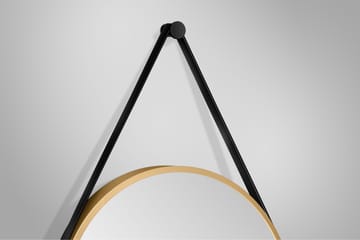 Nävesta Spegel 50 cm Rund - Guld - Inredning & dekor - Speglar - Badrumsspegel