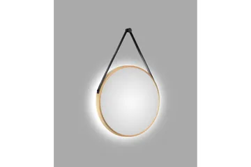Nävesta Spegel 50 cm Rund - Guld - Inredning & dekor - Speglar - Badrumsspegel