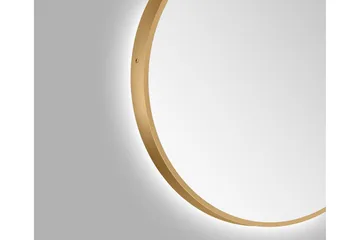 Nävesta Spegel 50 cm Rund - Guld - Inredning & dekor - Speglar - Badrumsspegel