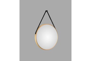 Nävesta Spegel 50 cm Rund - Guld - Inredning & dekor - Speglar - Badrumsspegel