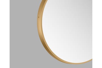 Nävesta Spegel 50 cm Rund - Guld - Inredning & dekor - Speglar - Badrumsspegel