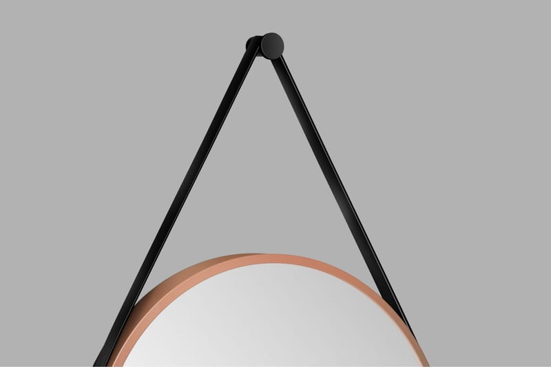 Nävesta Spegel 50 cm Rund - Koppar - Inredning & dekor - Speglar - Badrumsspegel