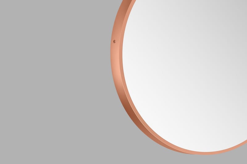 Nävesta Spegel 50 cm Rund - Koppar - Inredning & dekor - Speglar - Badrumsspegel