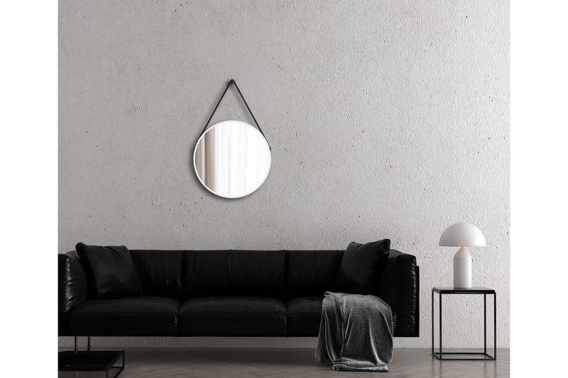 Nävesta Spegel 50 cm Rund - Vit - Inredning & dekor - Speglar - Badrumsspegel