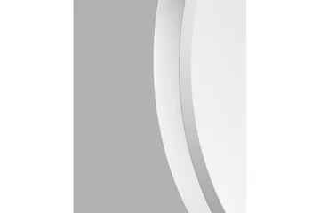 Nävesta Spegel 50 cm Rund - Vit - Inredning & dekor - Speglar - Badrumsspegel