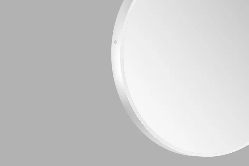 Nävesta Spegel 50 cm Rund - Vit - Inredning & dekor - Speglar - Badrumsspegel