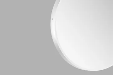Nävesta Spegel 50 cm Rund - Vit - Inredning & dekor - Speglar - Badrumsspegel