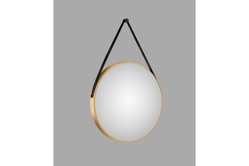 Nävesta Spegel 80 cm Rund - Guld - Inredning & dekor - Speglar - Badrumsspegel