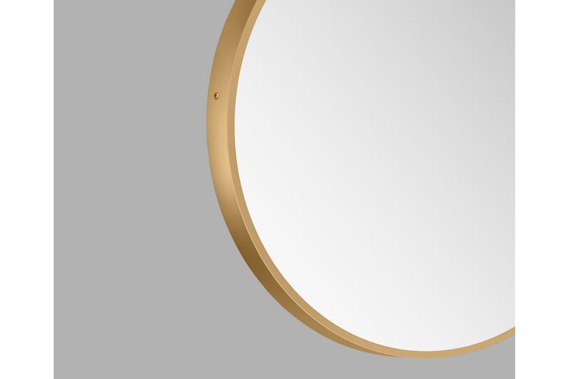 Nävesta Spegel 80 cm Rund - Guld - Inredning & dekor - Speglar - Badrumsspegel