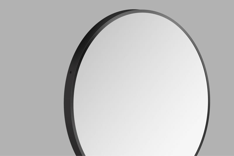 Nävesta Spegel 80 cm Rund - Svart - Inredning & dekor - Speglar - Badrumsspegel