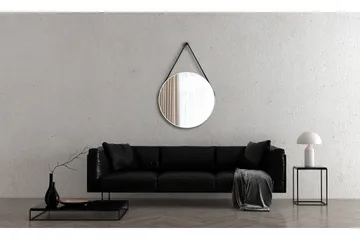 Nävesta Spegel 80 cm Rund - Vit - Inredning & dekor - Speglar - Badrumsspegel